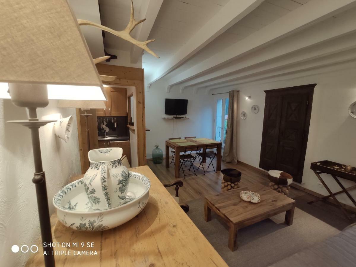 Chez Rosine Daire Saint-Sauveur-sur-Tinée Dış mekan fotoğraf